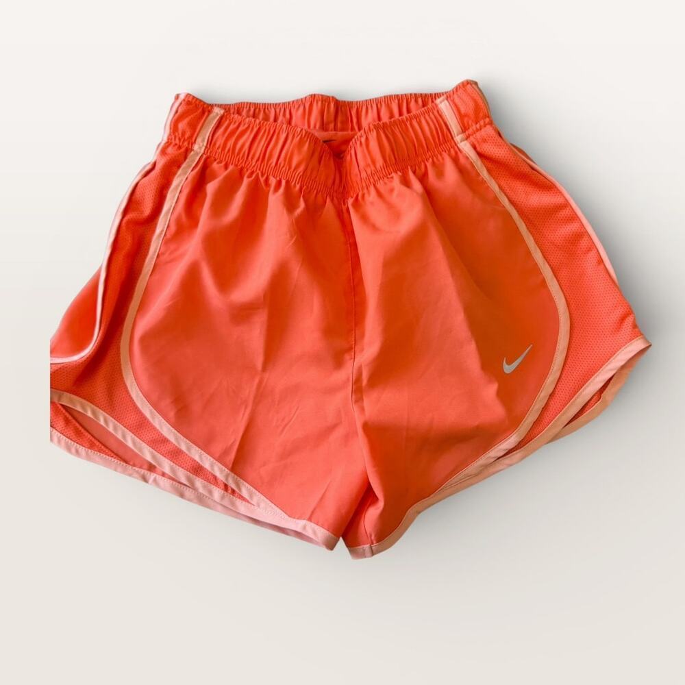 NEW Nike Womens Running Shorts XS Coral Tempo Athletic Workout